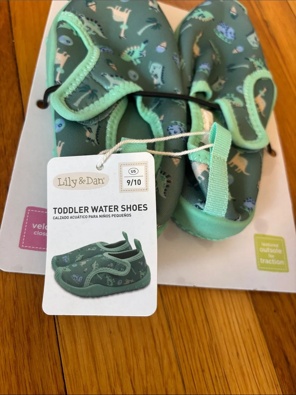 Toddler 9/10 Dinosaur Water Shoes